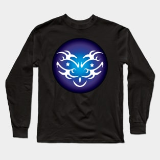 Dragon Tribal Face Long Sleeve T-Shirt